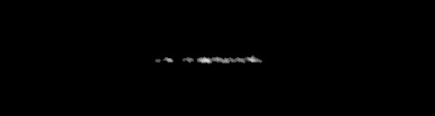 Processed fireball image