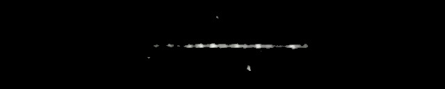 Processed fireball image