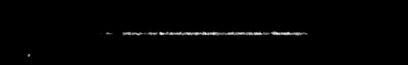 Processed fireball image