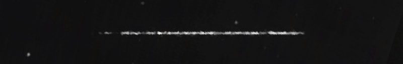 Unprocessed fireball image
