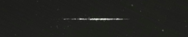 Unprocessed fireball image