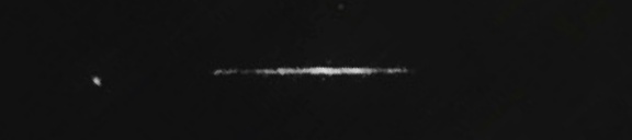 Unprocessed fireball image