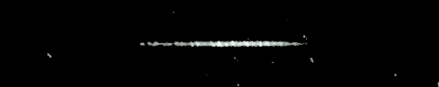 Processed fireball image