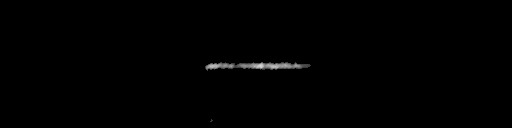 Processed fireball image
