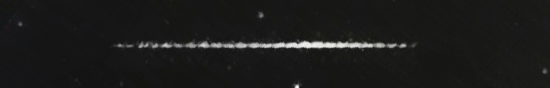 Unprocessed fireball image