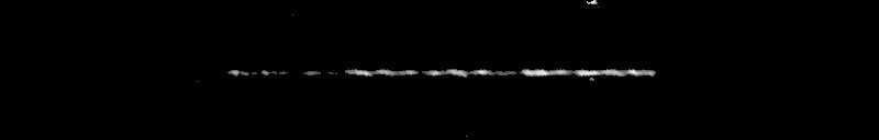 Processed fireball image