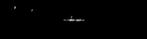 Processed fireball image