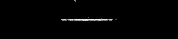 Processed fireball image