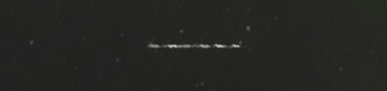 Unprocessed fireball image