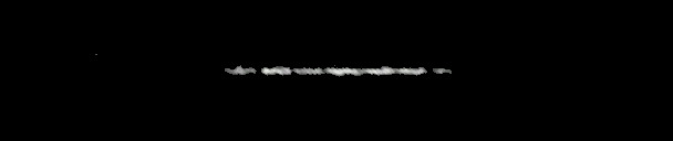 Processed fireball image