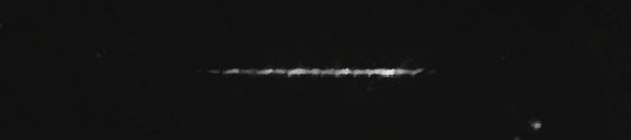 Unprocessed fireball image