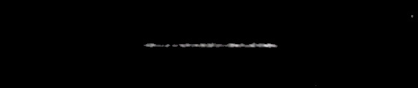 Processed fireball image