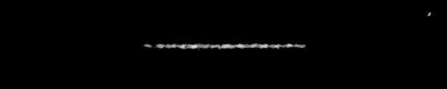 Processed fireball image