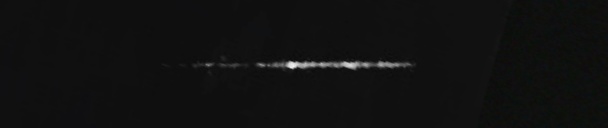Unprocessed fireball image