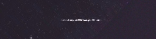 Unprocessed fireball image