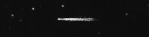 Unprocessed fireball image