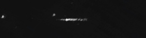 Unprocessed fireball image