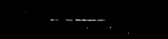 Processed fireball image