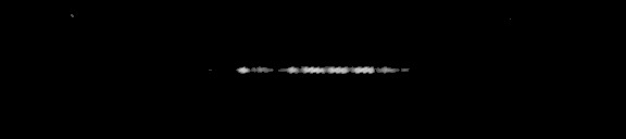Processed fireball image