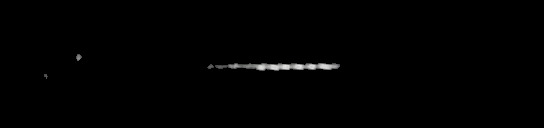 Processed fireball image