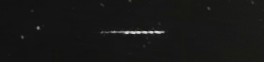 Unprocessed fireball image