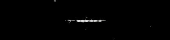 Processed fireball image