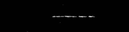 Processed fireball image