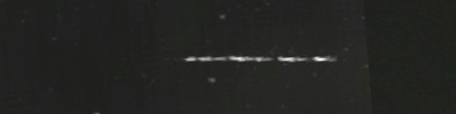 Unprocessed fireball image