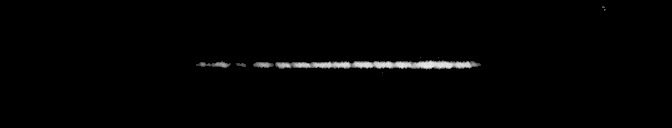 Processed fireball image
