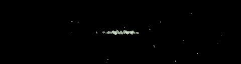 Processed fireball image