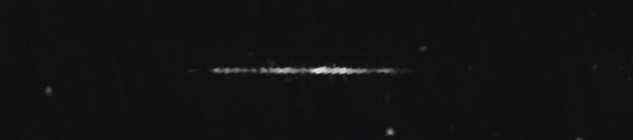 Unprocessed fireball image