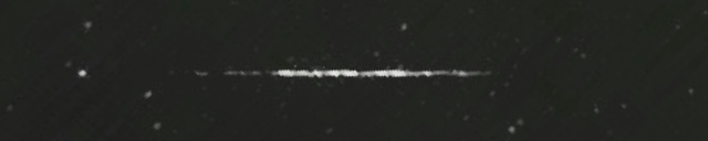 Unprocessed fireball image