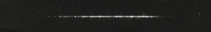 Unprocessed fireball image
