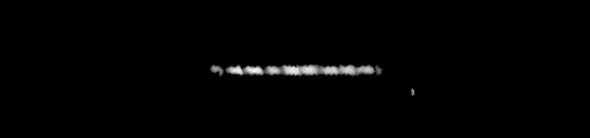 Processed fireball image