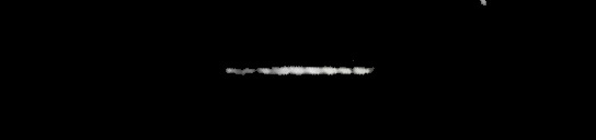 Processed fireball image