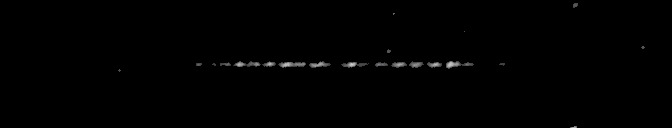 Processed fireball image