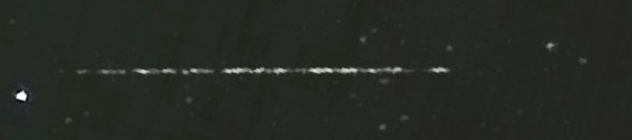 Unprocessed fireball image