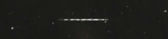 Unprocessed fireball image