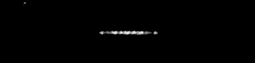 Processed fireball image