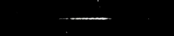 Processed fireball image