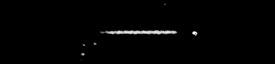 Processed fireball image