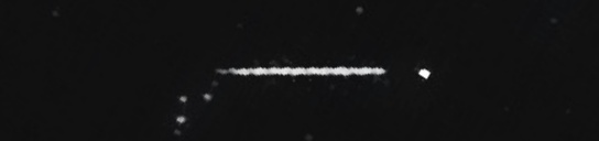 Unprocessed fireball image