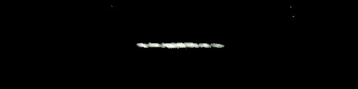 Processed fireball image