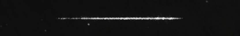 Unprocessed fireball image