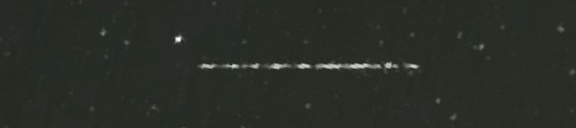 Unprocessed fireball image
