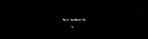 Processed fireball image
