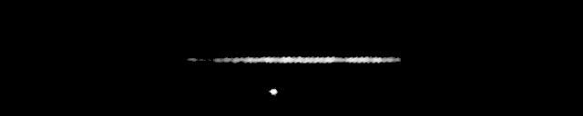 Processed fireball image