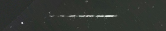 Unprocessed fireball image