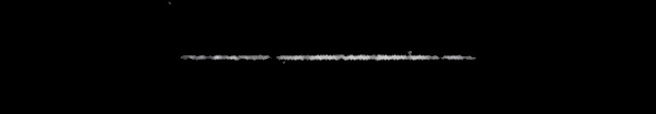 Processed fireball image