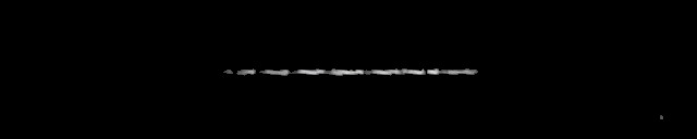 Processed fireball image